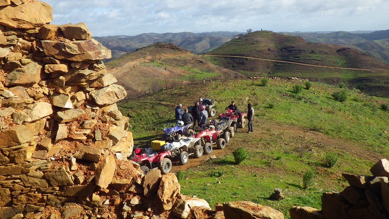 Raid Quad Portugal - Chenes liege